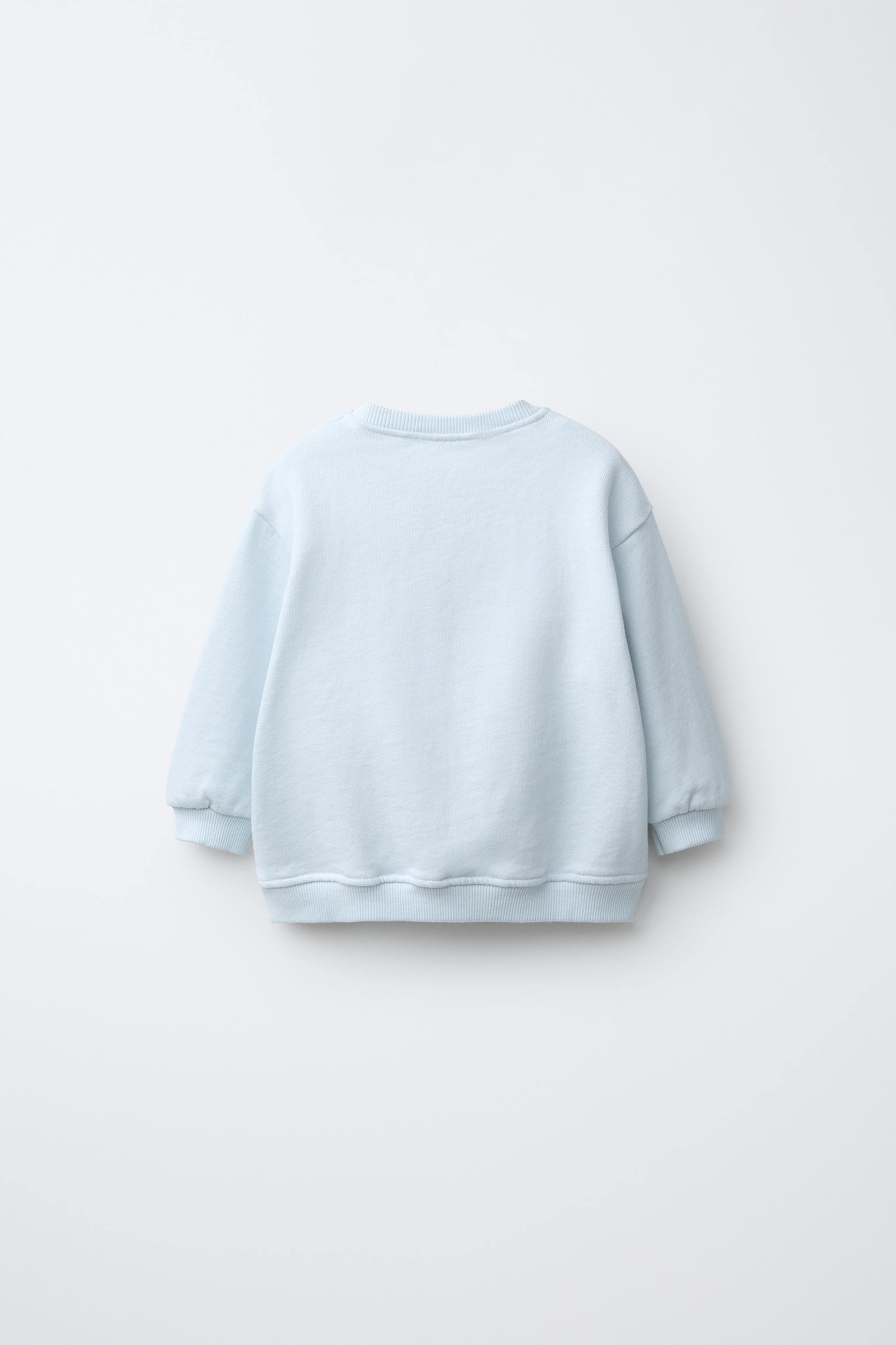 SWEAT CHIEN EN VELOURS BOUCLÉ